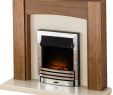Oak Electric Fireplace Best Of Details About Adam Fireplace Suite Walnut & Eclipse Electric Fire Chrome and Downlights 48"