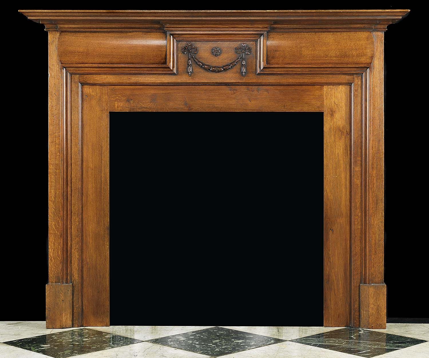 Oak Fireplace Mantel Elegant Small English Georgian Oak Fireplace Mantel