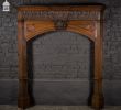 Oak Fireplace Surround Lovely Details About Victorian Carved Oak Fire Place Surround with