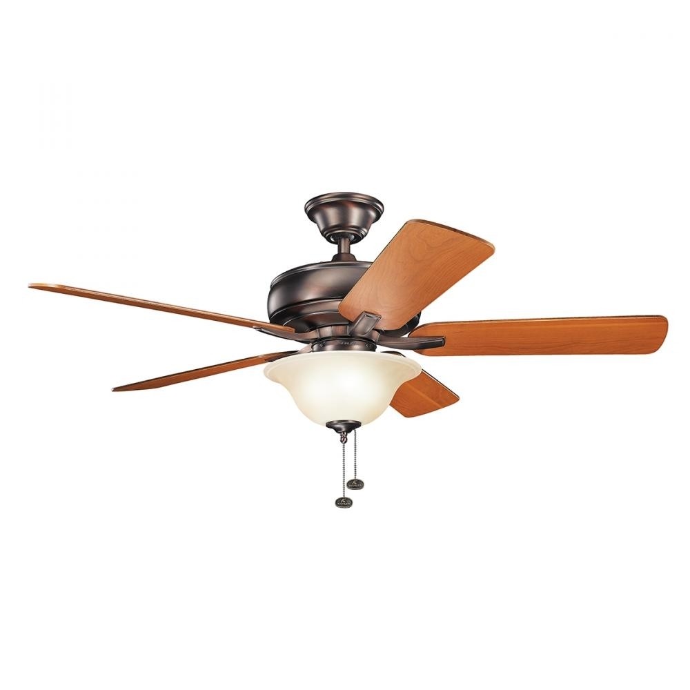 52 Inch Terra Select Fan in Oil Brushed Bronze bundle kl obb