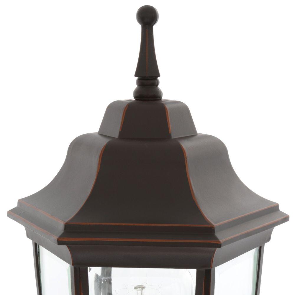 Oil Rubbed Bronze Fireplace Doors Unique Hampton Bay 1 Light Oil Rubbed Bronze Outdoor Dusk to Dawn Wall Lantern Sconce