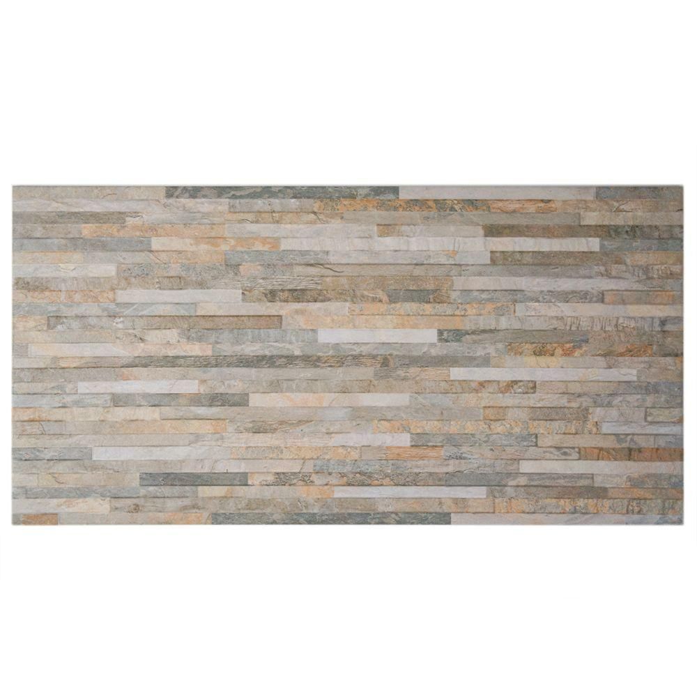 Merola Tile Muro Ardesia Ocre 12 1 2 in x 24 1 2 in f6460dfcdf24f079c7bdf9b0e8c7b4f9