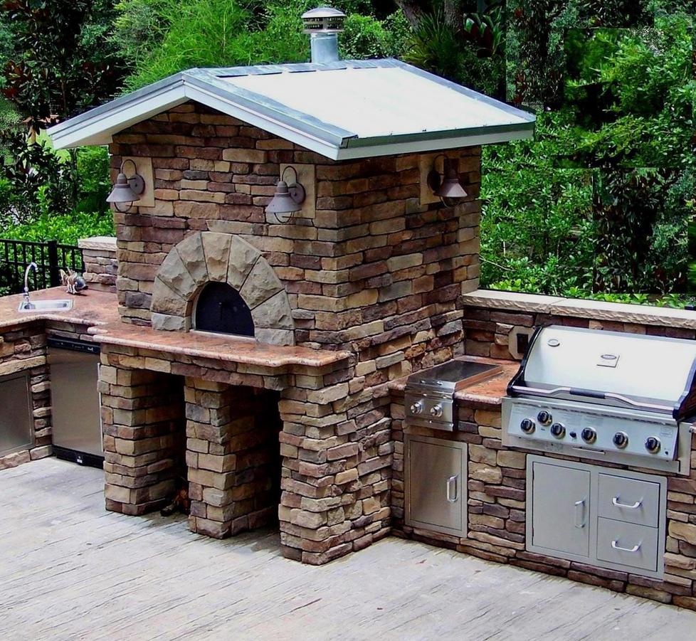 Outdoor Fireplace and Pizza Oven Elegant Outdoor Kitchen Outdoor Kitchens Of southwest Florida