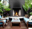 Outdoor Fireplace Cover Beautiful A Modern Dramatic House