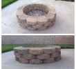 Outdoor Fireplace Kits Home Depot New Diy Fire Pit 36 Retaining Wall Bricks Home Depot Layered