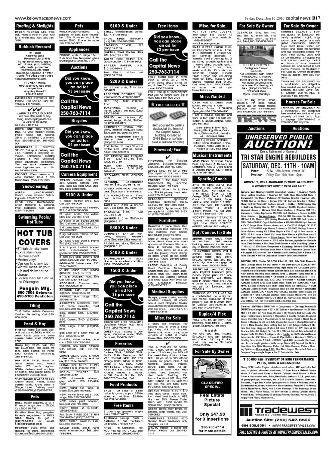 Kelowna Cap News 10 December 2010 by Kelowna CapitalNews issuu page 45