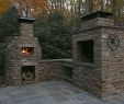 Outdoor Fireplace with Chimney Elegant French Creek Masonry Works Brick Ovens