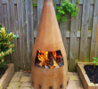 Outdoor Fireplace with Chimney Elegant Outdoor Fireplace Exhaust Nozzle