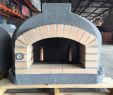 Outdoor Fireplace with Pizza Oven New Outdoor Pizza Oven Wood Fired Insulated W Brick Arch & Chimney