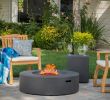 Outdoor Patio Gas Fireplace Lovely Aidan 39 In X 11 5 In Circular Outdoor Gas Fire Pit Table with Tank Holder