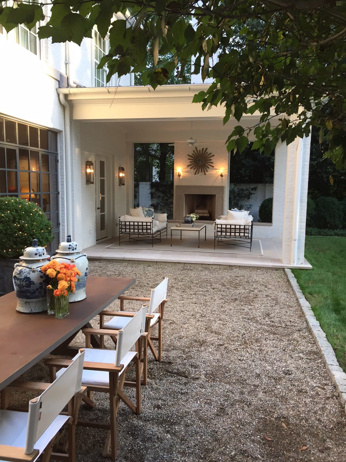 Outdoor Porch Fireplace Best Of Al Fresco Dining Off Lower Patio Backyard