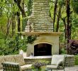 Outdoor Wall Fireplace New Private Fireplace Terrace Outdoor Stone Fireplace and