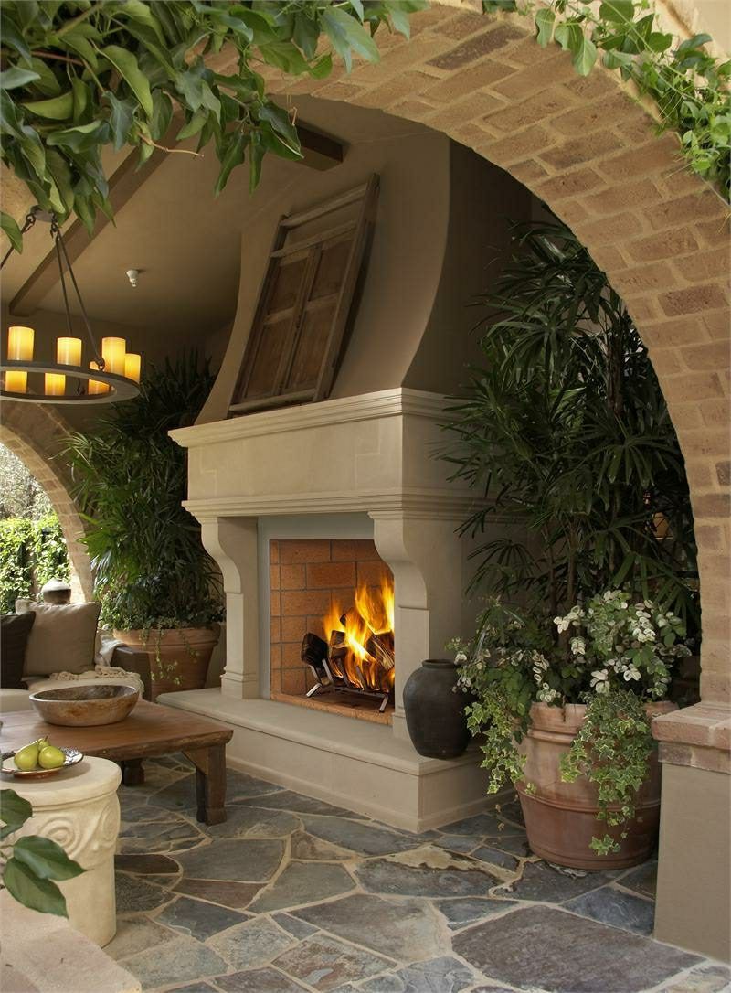 Outside Brick Fireplace Inspirational Garden Fireplace Build Yourself Necessary Materials