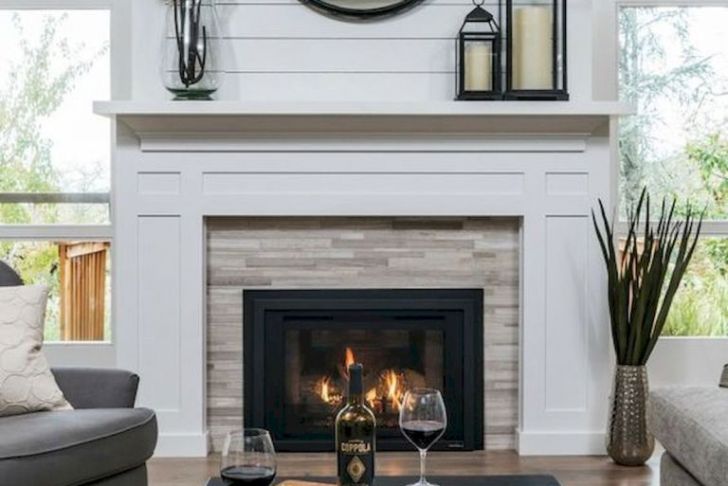 Over Fireplace Decor Beautiful 33 Gorgeous Farmhouse Fireplace Decor Ideas and Design 16