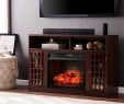 Overstock Electric Fireplace Elegant Harper Blvd Fowler Ebony Faux Stone Corner Electric Media