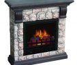 Overstock Electric Fireplace Unique Dublin Polystone Electric Fireplace