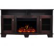 Padded Fireplace Hearth Cover Unique 59 1"x17 7"x31 7" Savona Fireplace Mantel W Deep & Enhanced Log Insert