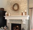 Painted Rock Fireplace Fresh Paint Fireplace Rock Out White Add Reclaimed Wood Mantle or