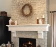 Painted Rock Fireplace Fresh Paint Fireplace Rock Out White Add Reclaimed Wood Mantle or