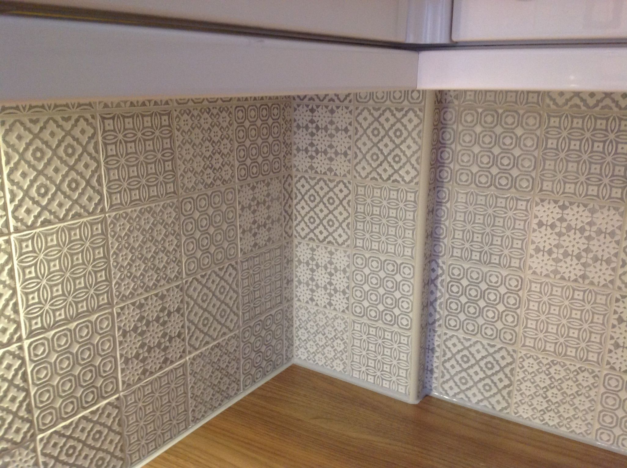 Batik patchwork tiles in grey from Topps tiles c7250d1fec c f73ebb7861