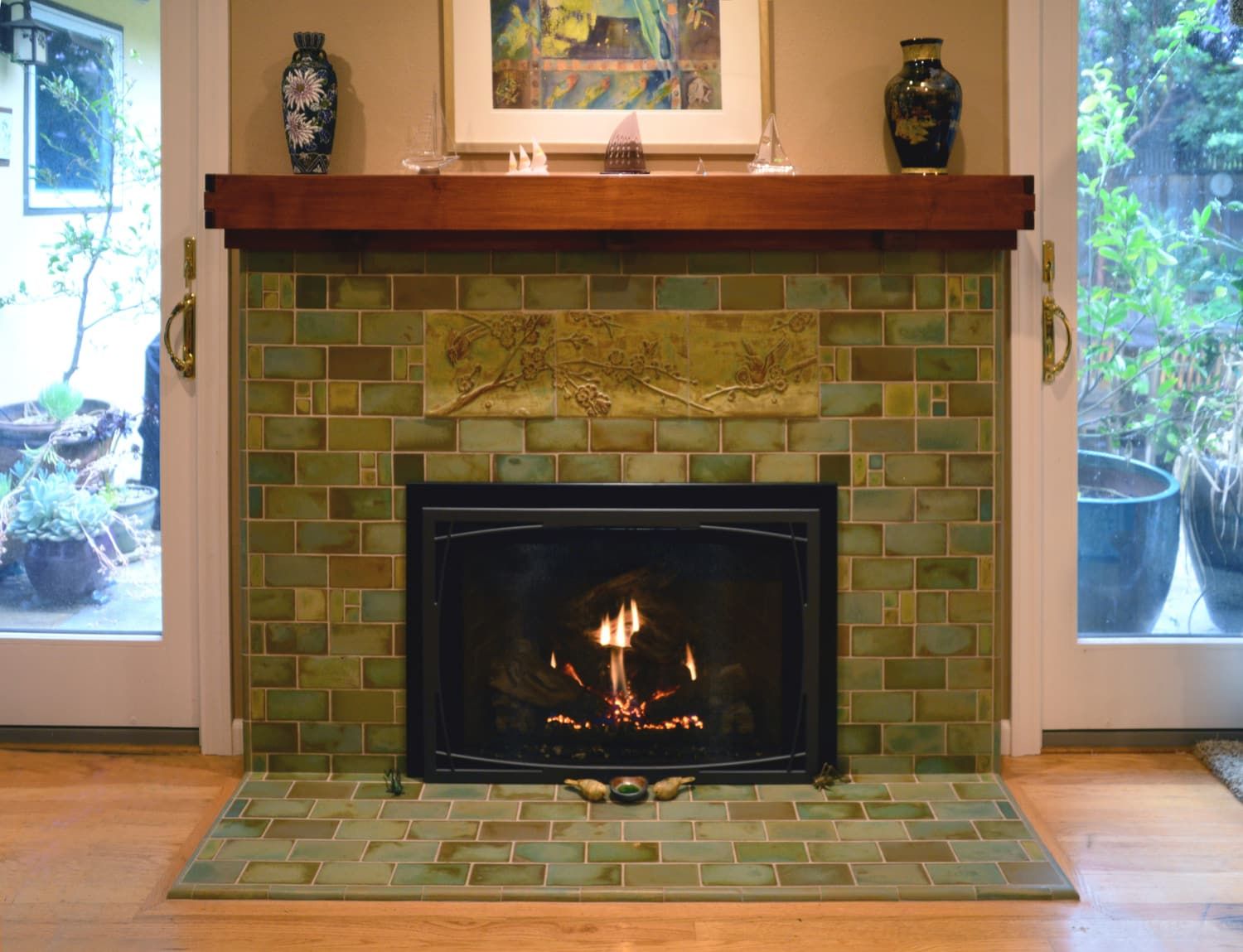 Tiles Birds & Bees Fireplace 0de6c fda6311d e6604