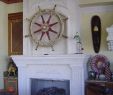 Pictures Over Fireplace New Great Ship Wheel Above Fireplace
