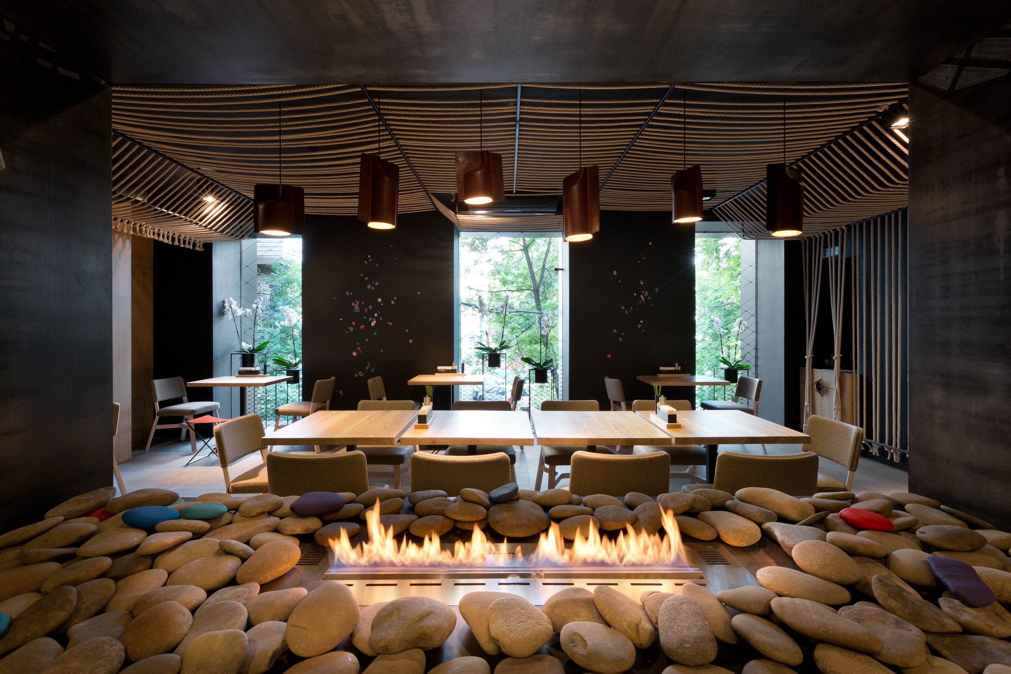 Planika Fireplace Fresh Planika Fireplace Fireplace T Restaurant Design Spaces