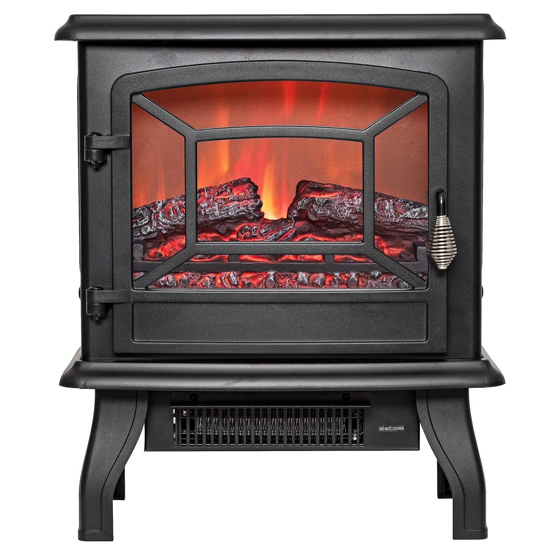 AKDY FP0078 17 Freestanding Portable Electric Fireplace 3D Flames Firebox w Logs Heater 48e07c89 5cf6 448c a790 f1ee fe8