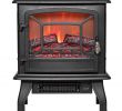 Pleasant Hearth Fireplace Screen Elegant Akdy Fp0078 17" Freestanding Portable Electric Fireplace 3d Flames Firebox W Logs Heater