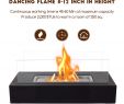 Portable Fireplace Big Lots Awesome Brian & Dany Ventless Tabletop Portable Fire Bowl Pot Bio Ethanol Fireplace Indoor Outdoor Fire Pit In Black W Fire Killer and Funnel