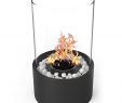 Portable Gas Fireplace Indoor Unique Elite Collection Black Eden Ventless Indoor Outdoor Fire Pit Tabletop Portable Fire Bowl Pot Bio Ethanol Fireplace In Black Realistic Clean Burning