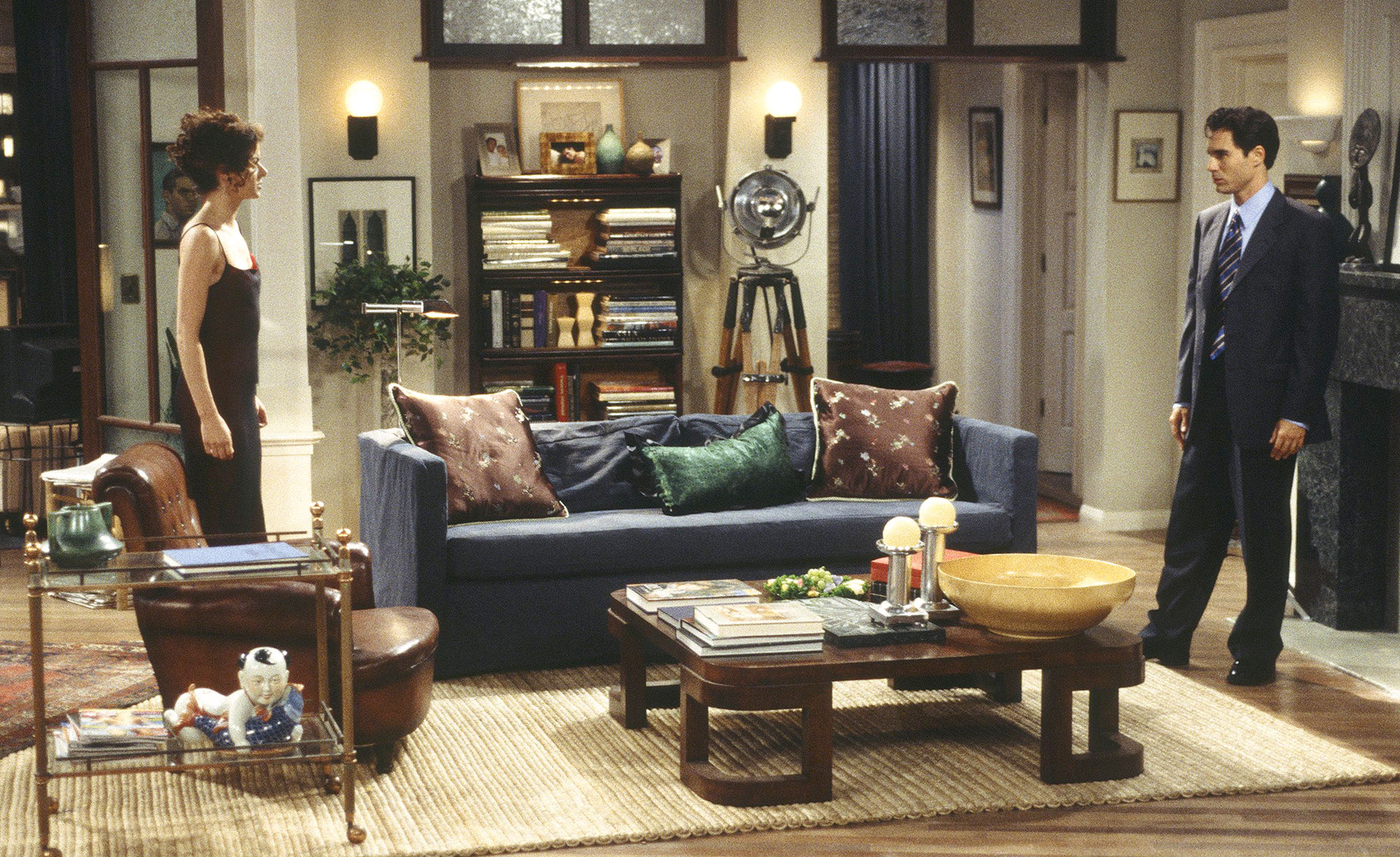 Pottery Barn Fireplace Best Of Will and Grace Apartment tour