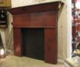 Primitive Fireplace New Greensburg Firelplace Mantle Primitive Finish