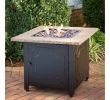 Propane Deck Fireplace Lovely Chiseled Stone Propane Fire Pit with Cover and Powder Coated