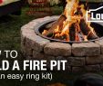 Propane Fireplace Insert Lowes Awesome How to Build A Fire Pit