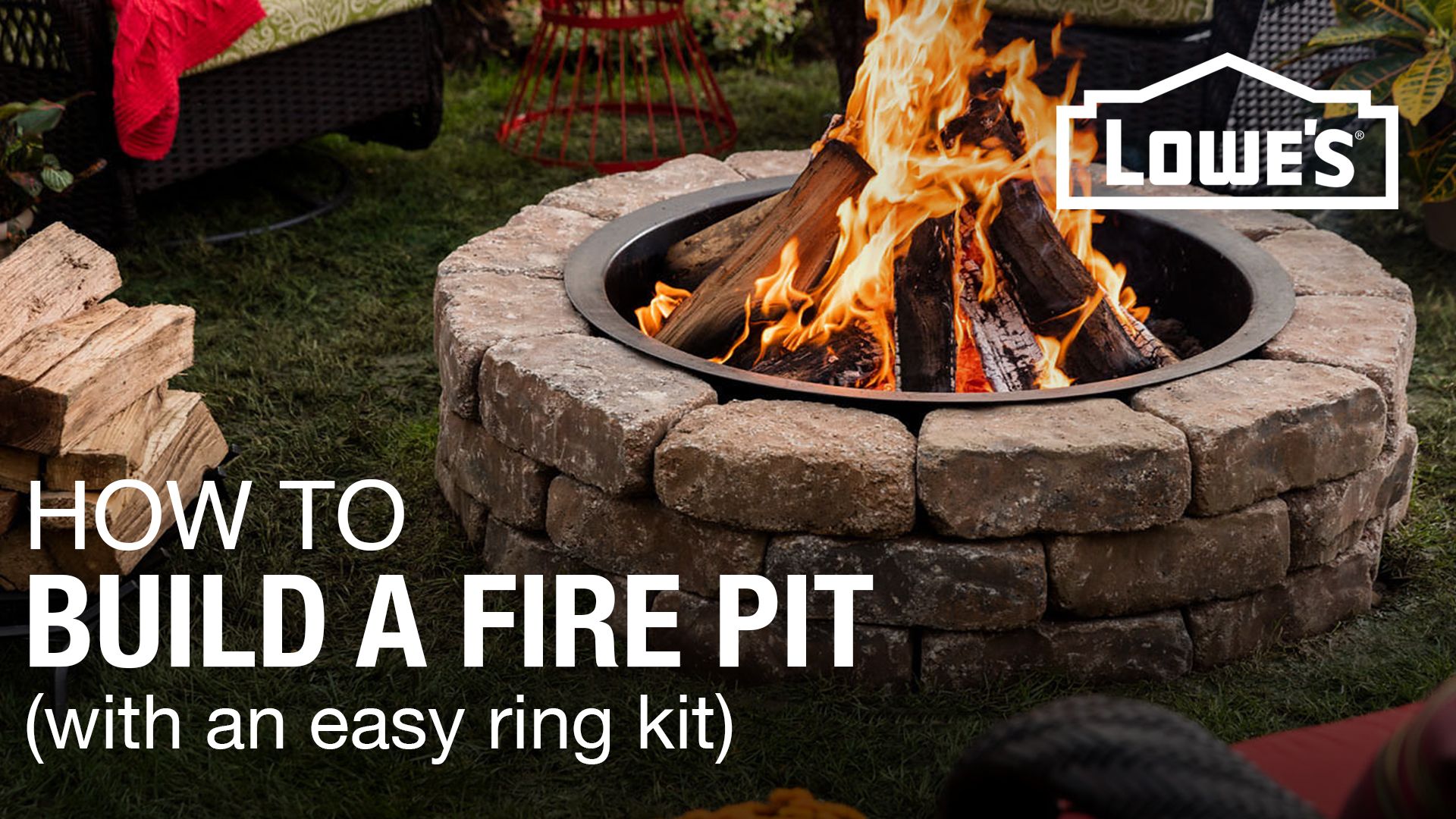 Propane Fireplace Insert Lowes Awesome How to Build A Fire Pit