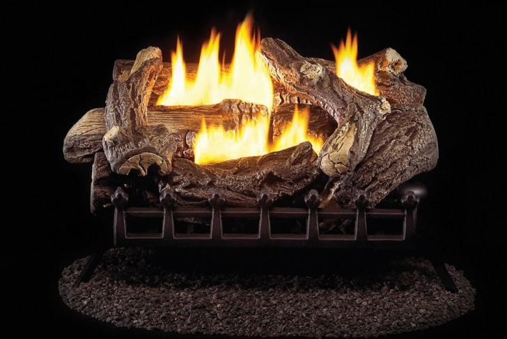 Propane Fireplace Logs Ventless Beautiful Pro 24 In Ventless Liquid Propane Gas Log Set with