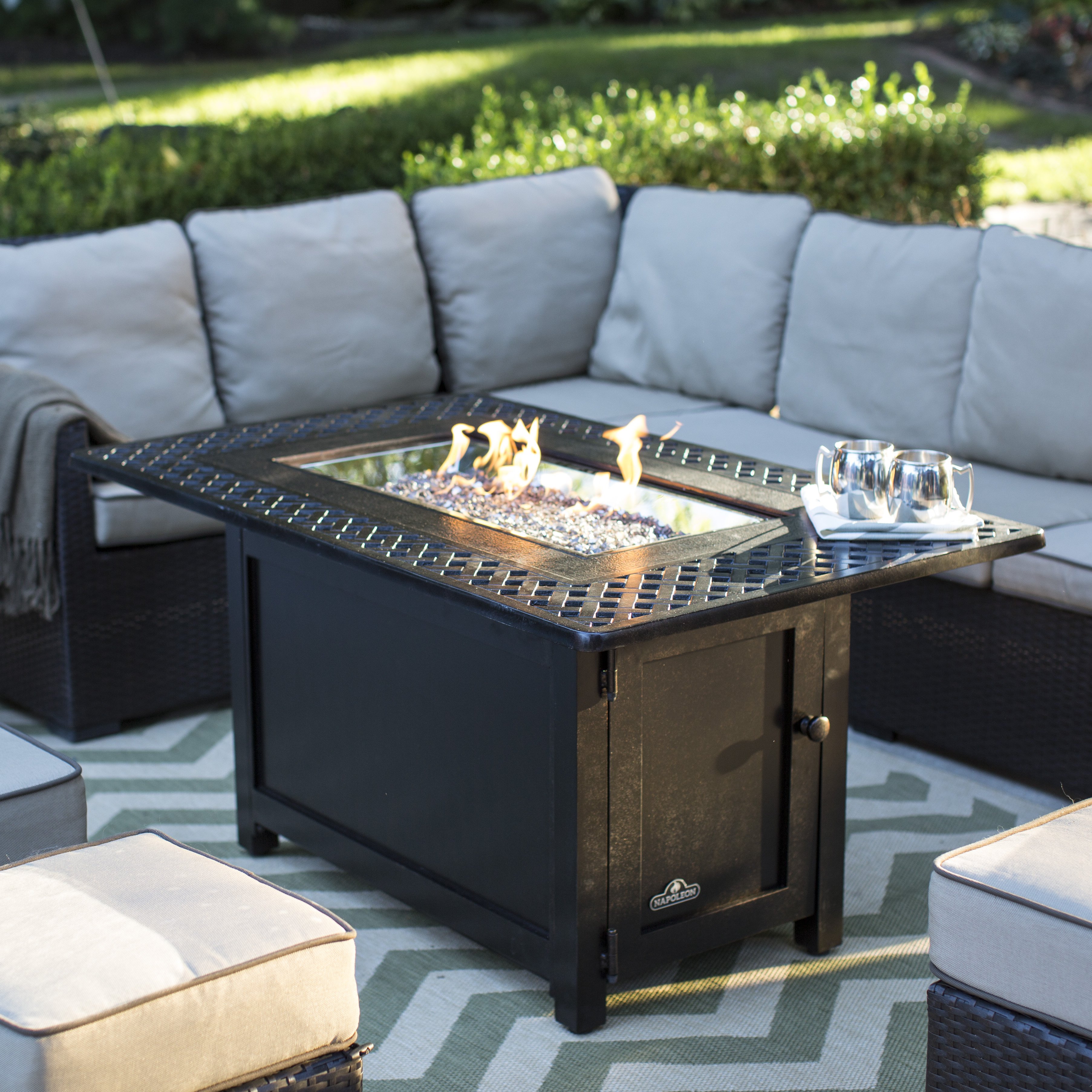 Propane Tabletop Fireplace Unique Patio Table with Gas Fire Home