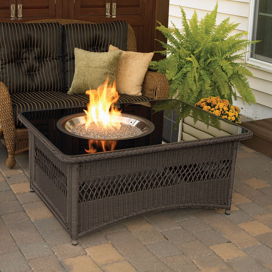 Propane Tabletop Fireplace Unique Shop Outdoor Greatroom Pany Naples 48 In W 60 000 Btu