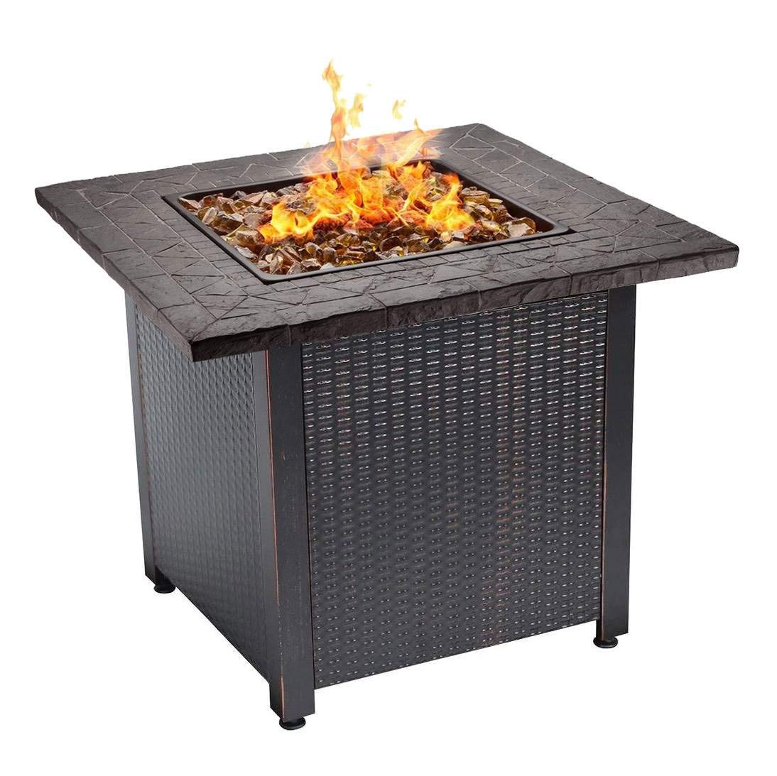 Propane Tank for Gas Fireplace New Endless Summer Gad1401g Lp Gas Outdoor Fire Table Multicolor