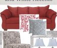 Raymour and Flanigan Fireplace Lovely Living Room Ideas Red Couch with Grey and White Accents