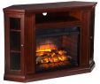 Real Flame Corner Fireplace Beautiful southern Enterprises Claremont Corner Fireplace Tv Stand In Mahogany