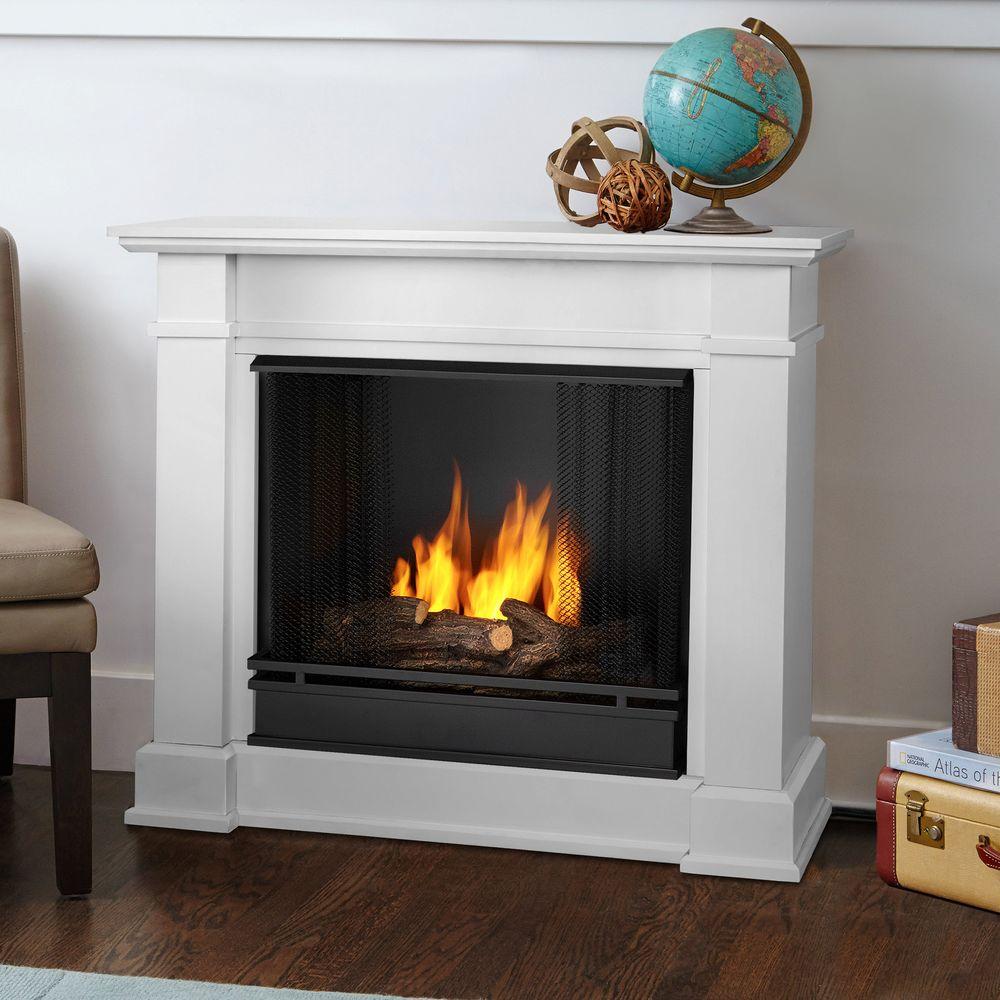 white real flame gel fireplaces 1220 w 64 1000