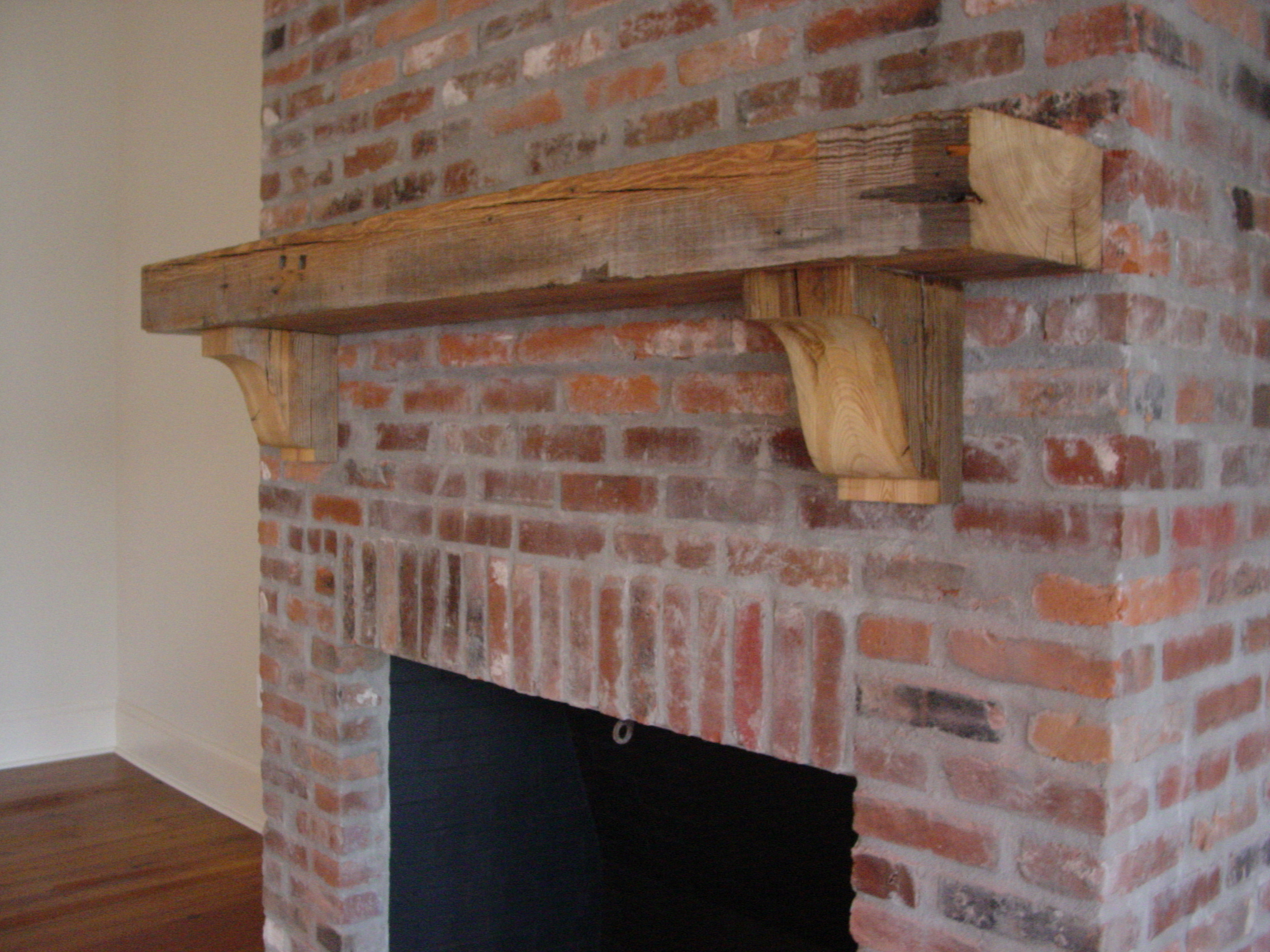 Reclaimed Fireplace Mantel Best Of Rustic Fireplace Mantel Corbels