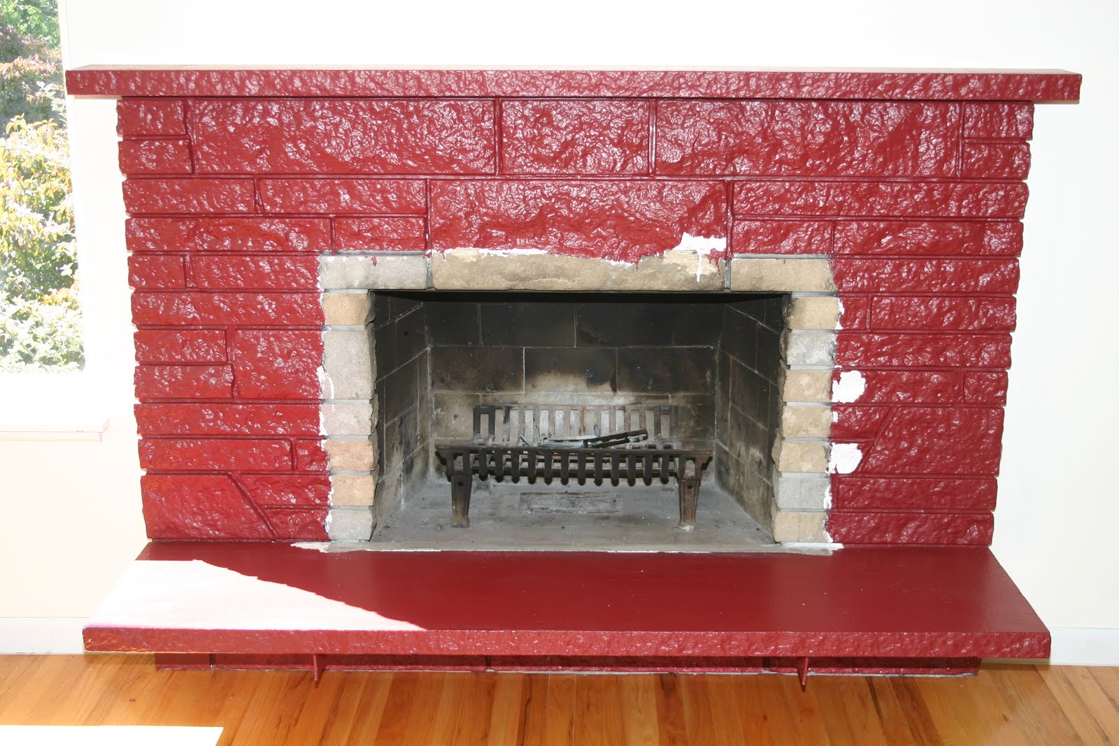 paint stone fireplace Charming Fireplace IMG 1958 JPG