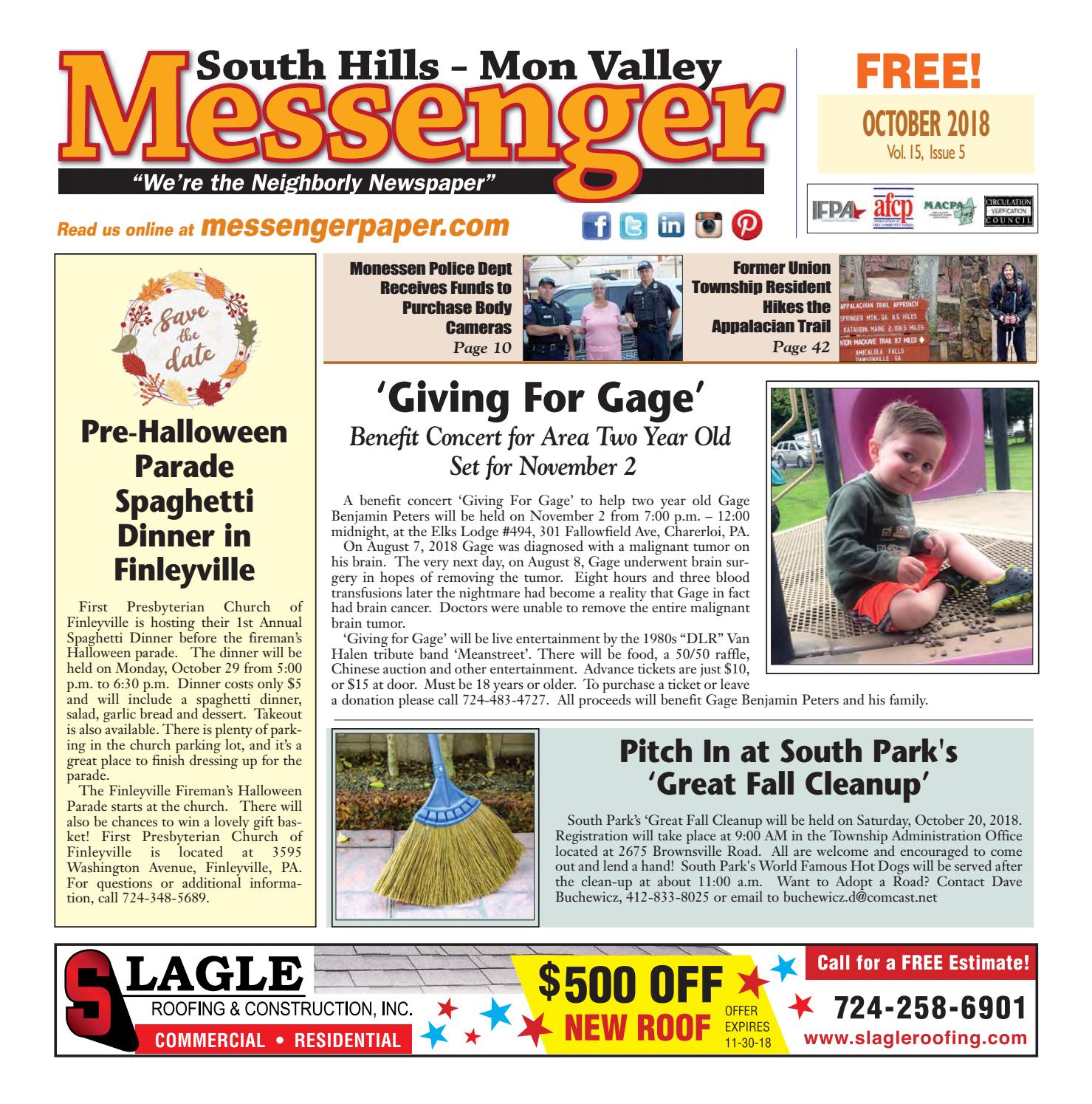 Redstone Tabletop Fireplace Heater Awesome south Hills Mon Valley Messenger October 2018 by south Hills