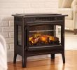 Redstone Tabletop Fireplace Heater Lovely Duraflame Infrared Quartz Stove Heater with 3d Flame Effect & Remote — Qvc