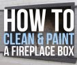 Remove Paint From Brick Fireplace Luxury How to Paint A Fireplace Box Hgtv