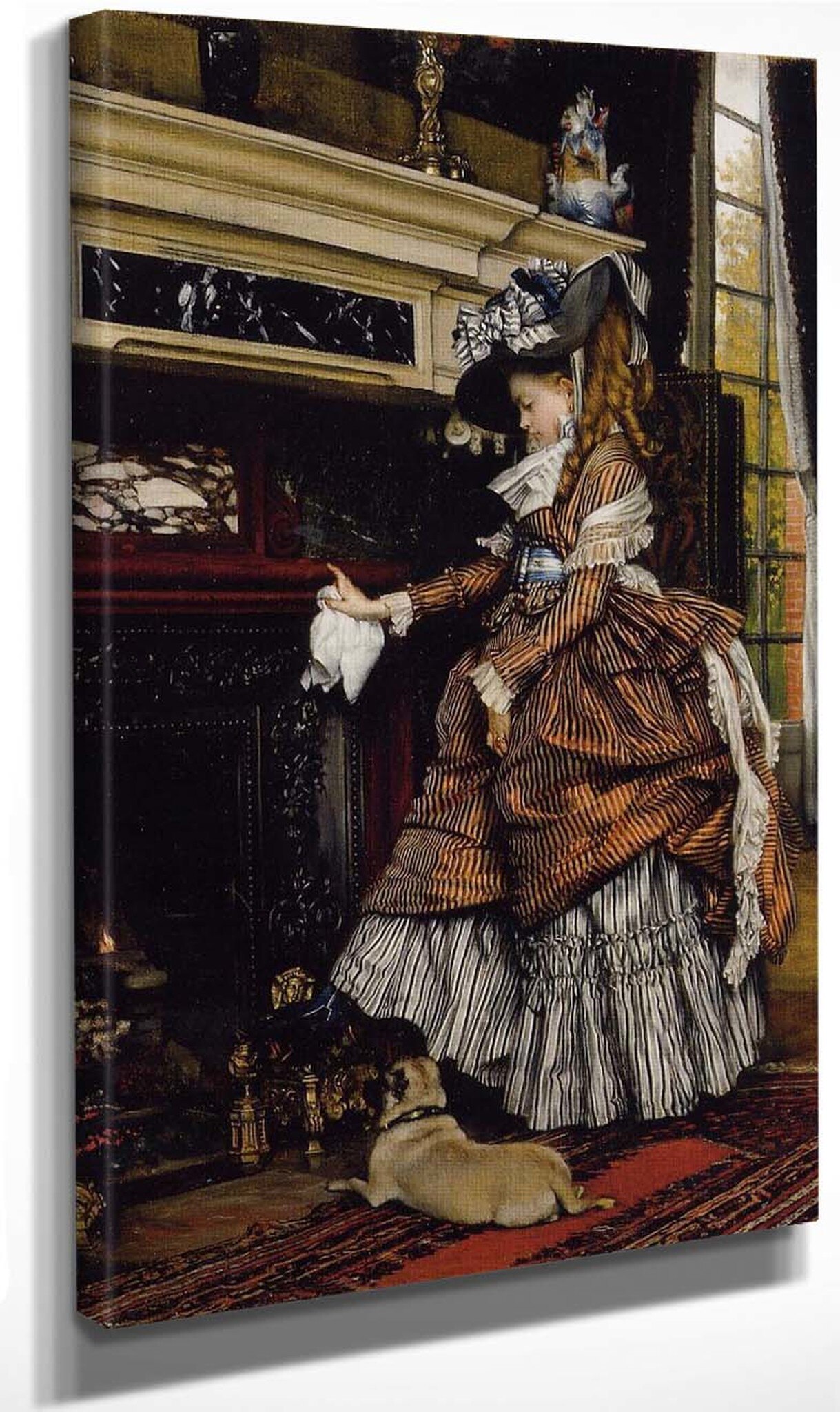 the fireplace james tissot