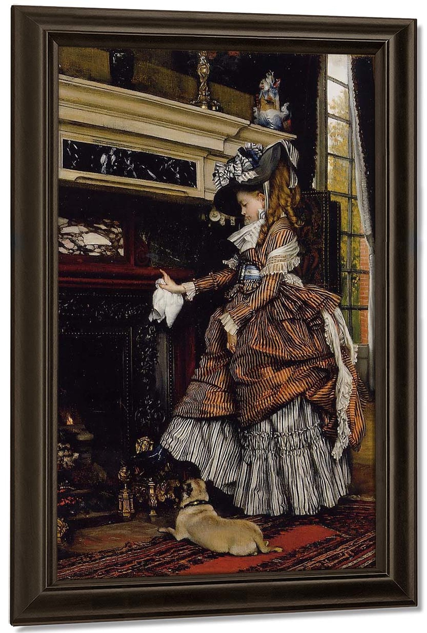 Renaissance Fireplace Lovely the Fireplace by James Tissot